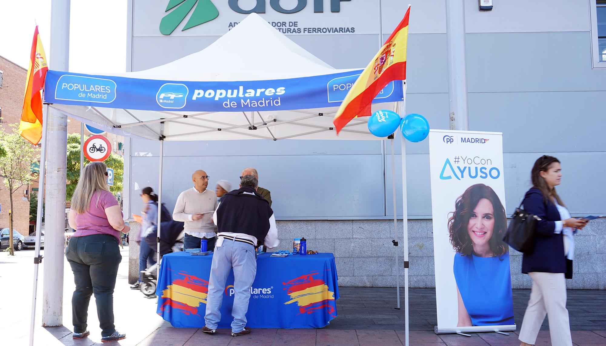Carteles electorales PP PSOE - 3